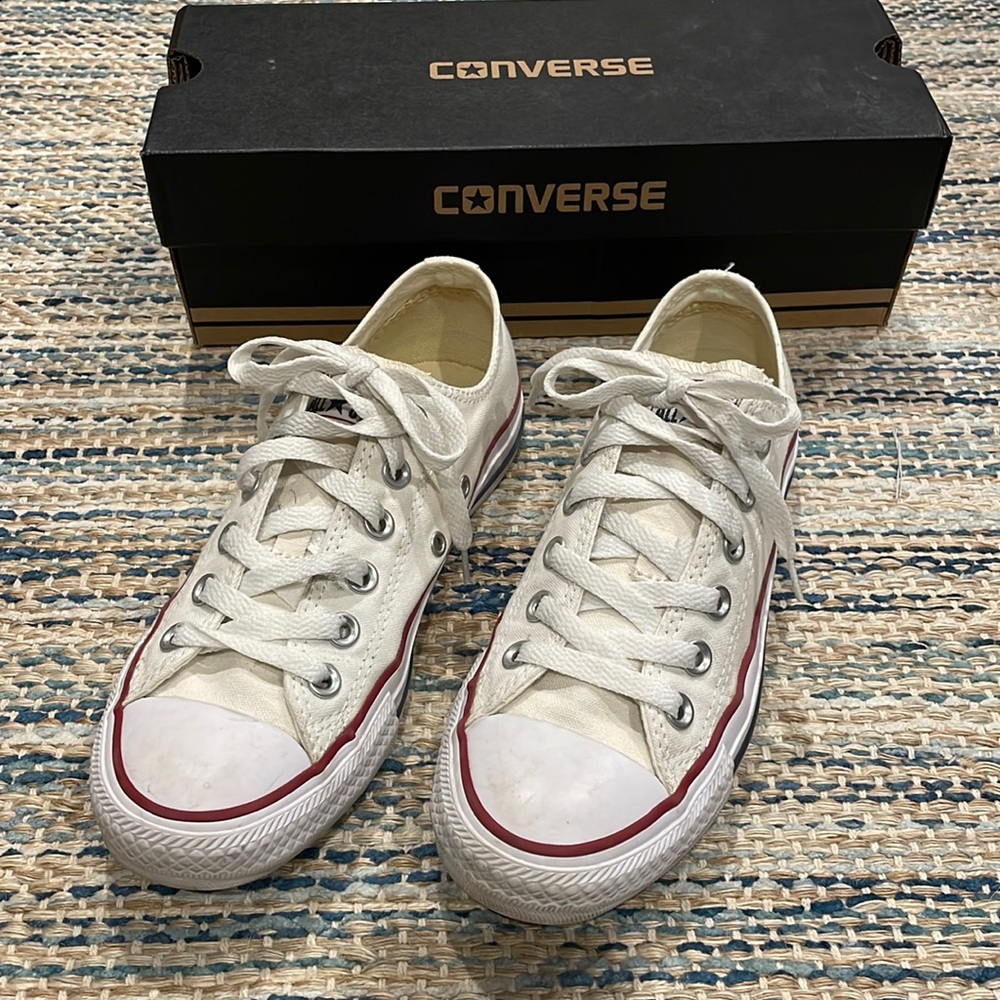 White Classic Converse All Star